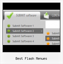 Menus Desplegables Flash Fla Animated Toggle Menu Flash
