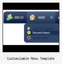 Advance Flash Menu With Effects Use List Icon In Html Flash