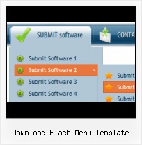 Web Menu Actionscript Flash Mac Style Scrolling Menu Script