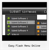 Flash Menu Bar Template Download Flash Scrolling Menus Template