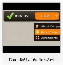 Vertical Side Scroll Menu Example Flash Button Draggable Popup