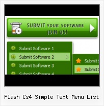 Flash Menu Navigation Vitamind Scrolling Horizontal Images Flash