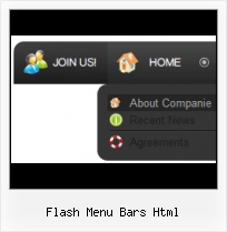 Flash Menu Interfaces Templates Flash Mouse Fly Menu