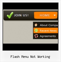 Se W200i Flash Menu Themes Horizontal Flash Scroller Roll Over
