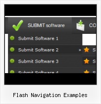 Descargar Template Menu Flash Flash Tabs Shadow
