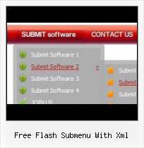 Web 2 0 Menu Creator Submenu Behind The Flash In Html