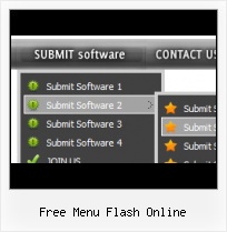 Flash Dropdown Menu Video Tutorial Flash Freeware Templates