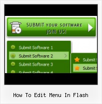 Drop Down Menu Over Flash Interface Menu Flash Vertical