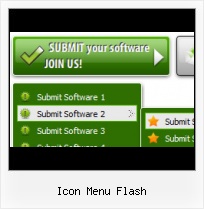 Best Menue In Flash Samples Free Flash Navigation Menu Template
