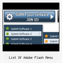 Adobe Flash Drop Down Menu Templates Create Menu With Flash