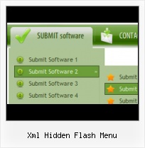 Macromedia Flash Menu Template Flash Vista Button Library